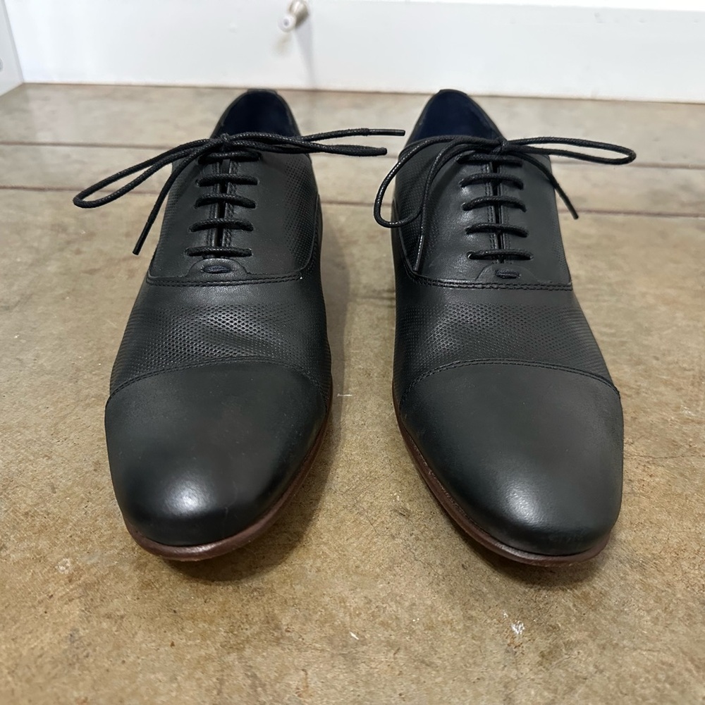 Zara Man Elegant Black Men's Oxford Shoes